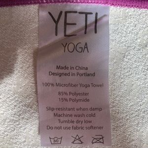 yeti yoga towel
